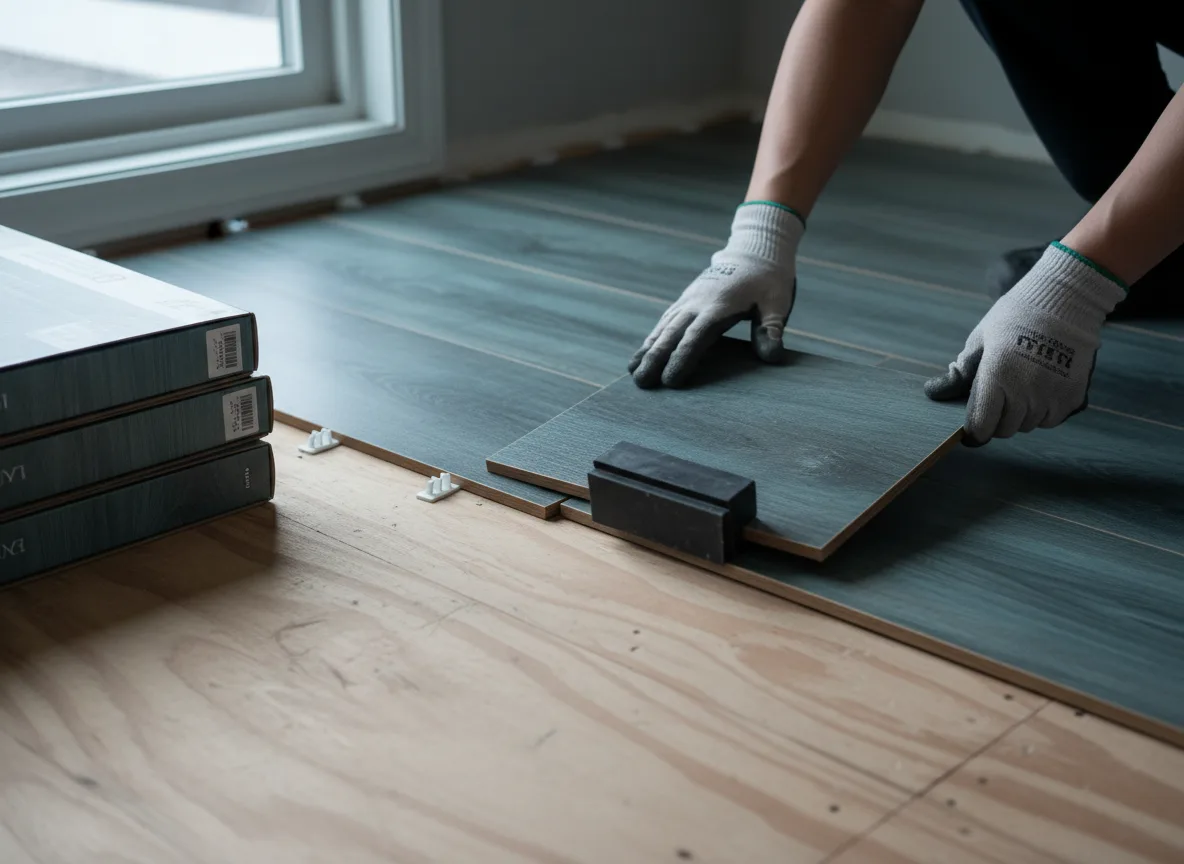 Luxury Vinyl Plank Installation company in Meadow, SD
